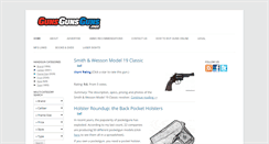 Desktop Screenshot of gunsgunsguns.net