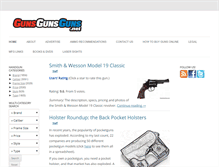 Tablet Screenshot of gunsgunsguns.net